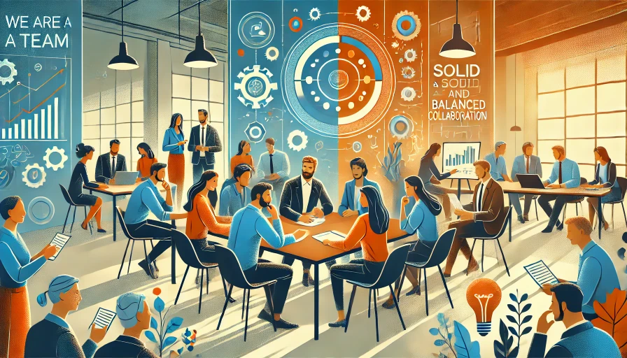 We Are a Team: The Secret to Solid and Balanced Collaboration